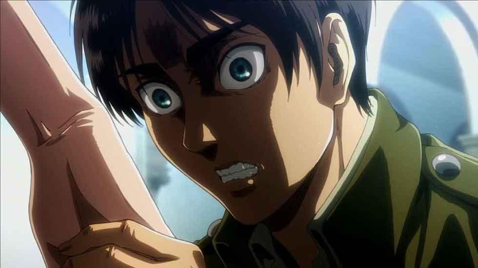 what did eren see when he touched historia